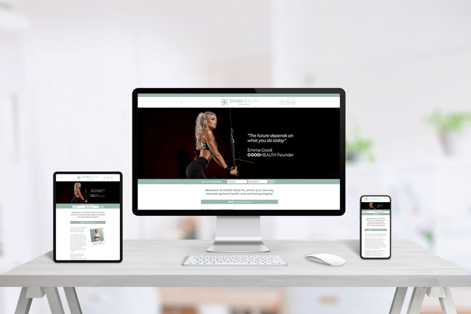 Website Design - Project, Good Health