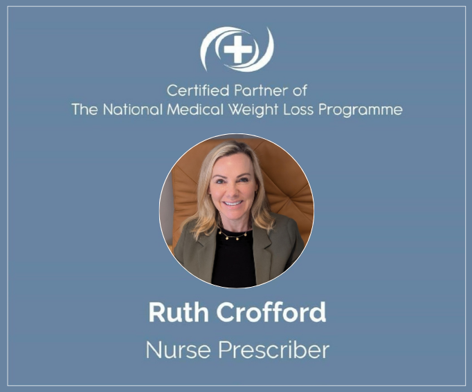 Clinic lead Nurse Ruth is a certified partner of The National Medical Weight Loss Program. This allows for the full assessment and management of weight loss through either diet & activity, or thro (1)